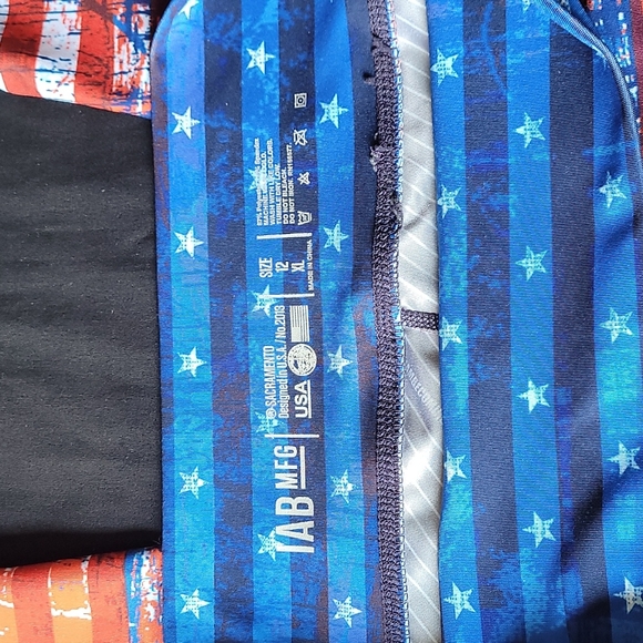 IAB FLEX HIGH-WAISTED LEGGING PATRIOT 12/XL - Picture 3 of 8